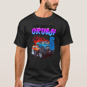 Kinder 5e verjaardag van het 5 jaar oude jongetje t-shirt