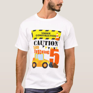 Kinder 5e vrachtwagen met de gouddagopgraving Gift T-shirt