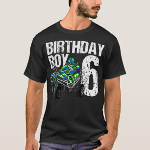 Kinder 6 jaar oud quad Birthday-thema ATV 4 Wh T-shirt