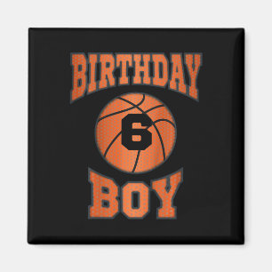 Kinder 6 jaar oude jongen 6e verjaardag Bysketbyll Magneet
