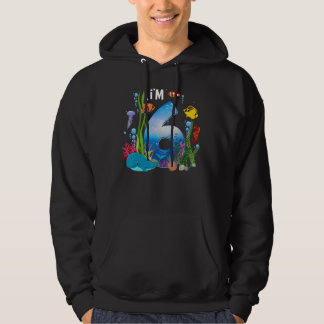 Kinder 6 jaar oude zeedolfijnen 6 jaar oude dolfij hoodie