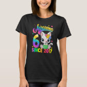 Kinder 6-jarige kat Geweldige sinds 2017 Kat 6th B T-shirt (Voorkant)