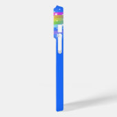 Kinder 6 letters: regenboogblauwe hemel Case-Mate iPhone case (Achterkant / Links)