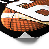 Kinder 6e Verjaardag Football Speler Bro Ik ben 6  Poster (Hoek)