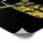 Kinder 6e verjaardag jachtjongens vlinder jager gi poster (Hoek)