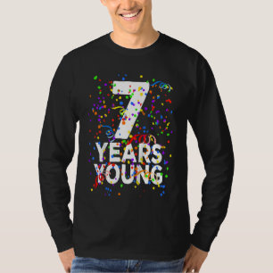 Kinder 7 jaar - 7 jaar - 19e verjaardag bij jongen t-shirt