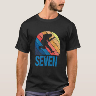 Kinder 7 jaar oude 7e verjaardag Jongen Guitar Pla T-shirt