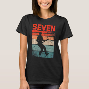Kinder 7 jaar oude 7e verjaardag Jongen Guitar Pla T-shirt