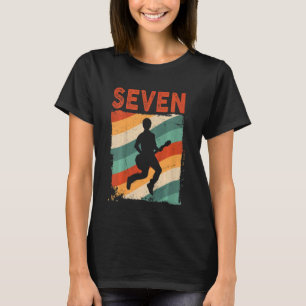 Kinder 7 jaar oude 7e verjaardag Jongen Guitar Pla T-shirt