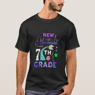 Kinder 7e Grade Mermaid Cute Girls Zevende graad T-shirt