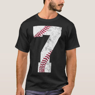 Kinder 7e Verjaardag 2016 Honkbaljongens Kinder Ze T-shirt