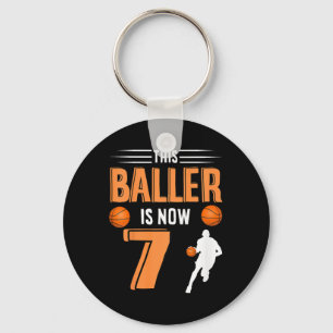 Kinder 7e verjaardag Basketball - deze bezoeker is Sleutelhanger