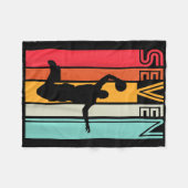 Kinder 7e Verjaardag Bysketbyll Lover Gift 7 Jaar  Fleece Deken (Voorkant (Horizontaal))