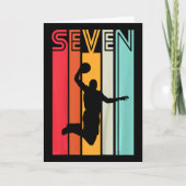 Kinder 7e Verjaardag Bysketbyll Lover Gift 7 Jaar  Kaart (Voorkant)