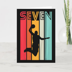 Kinder 7e Verjaardag Bysketbyll Lover Gift 7 Jaar  Kaart