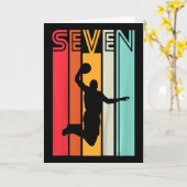 Kinder 7e Verjaardag Bysketbyll Lover Gift 7 Jaar  Kaart (Gele Bloem)