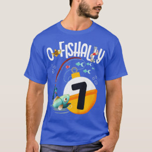 Kinder 7e verjaardag Gevist thema voor jongens en T-shirt