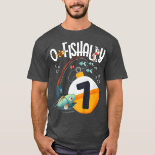 Kinder 7e verjaardag Gevist thema voor jongens en T-shirt