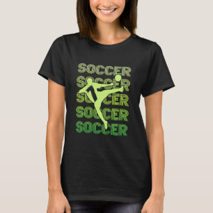 Kinder 7e verjaardag Voetbal 7 jaar oud Football T-shirt