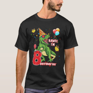 Kinder 8 jaar oud - 8e verjaardag cadeau voor jong t-shirt