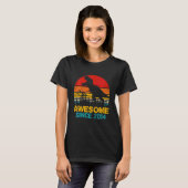 Kinder 8-jarige dinosaurus Geweldige sinds 2014 8e T-shirt (Voorkant volledig)