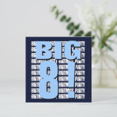 Kinder 8e verjaardag Acht jaar oud modern vierkant Kaart (Staand voorkant)