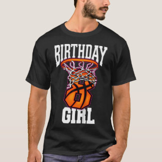 Kinder 8e verjaardag basketbal Shirt voor meisje 8