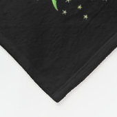 Kinder 8e Verjaardag Heks Roze en Groen 8 jaar oud Fleece Deken (Hoek)