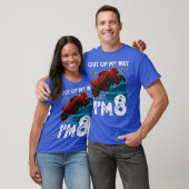 Kinder 8e Verjaardag Jongen Monster Vrachtwagen Ui T-shirt (Unisex)