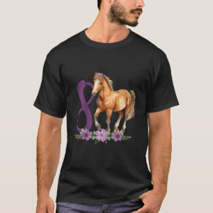 Kinder 8e Verjaardag Paard 8 Jaar Acht Eindelijk T-shirt