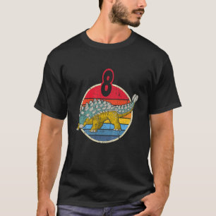 Kinder 8e verjaardag van Ankylosaurus Magniventris T-shirt