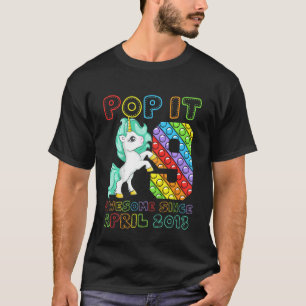 Kinder 9e Verjaardag 9 jaar oud Geweldige sinds 2 T-shirt