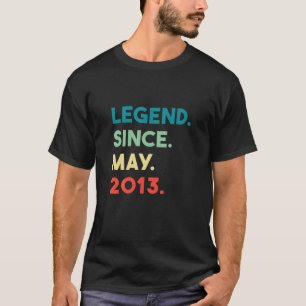 Kinder 9e verjaardag cadeaus 9 jaar jonge vrouw le t-shirt