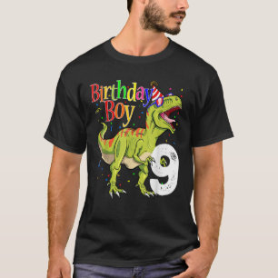 Kinder 9e Verjaardag Jongen Dinosaurussen Rawr I m T-shirt