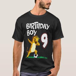 Kinder 9e verjaardag Jongen Voetbal 1 T-shirt