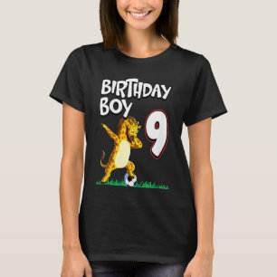 Kinder 9e verjaardag Jongen Voetbal 1 T-shirt