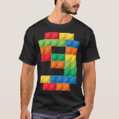 Kinder 9e verjaardag Master Builder Negen jaar Bui T-shirt (Voorkant)