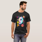 Kinder 9e verjaardag Regenboogvis Tetra Populaire  T-shirt (Voorkant volledig)