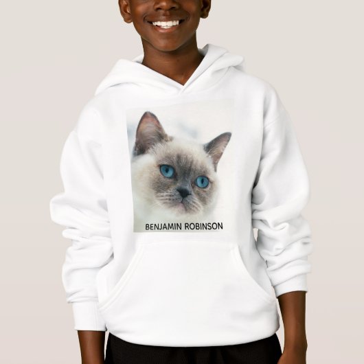 Kinder aangepaste foto en naam gepersonaliseerde j (Voorkant)