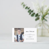 Kinder Aangepaste Foto-Voedselallergie Medische wa Contactkaartje (Staand voorkant)