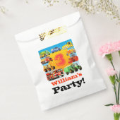 Kinder Aangepaste naam Bouwwagen Birthday Party Bedankzakje (Gezegeld)