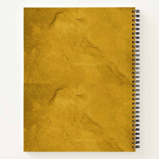 Kinder aangepaste schets notitieboek (Achterkant)