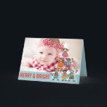 Kinder aankondiging van geboorte met kleurrijke ke<br><div class="desc">Kleurrijke en leuke kerstboom Kinderen, vrolijke en heldere kerstgroeten / baby's 1e kerst / foto vakantie geboorteaankondiging. Ontworpen door fat*fa*tin. Eenvoudig aan te passen met uw eigen tekst, foto of afbeelding. Voor aangepaste aanvragen kunt u rechtstreeks contact opnemen met fat*fa*tin. Aangepaste kosten zijn van toepassing. www.zazzle.com/fat_fa_tin www.zazzle.com/color_therapy www.zazzle.com/fatfatin_blue_knot www.zazzle.com/fatfatin_red_knot www.zazzle.com/fatfatin_mini_me...</div>