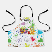 Kinder aanpassen crafting Schort (Voorkant)