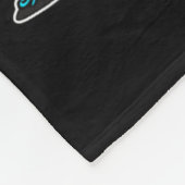 Kinder aap met Sombrero en Poncho Cinco Fleece Deken (Hoek)