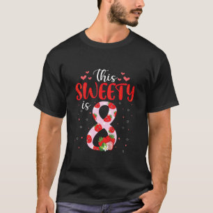 Kinder aardbei thema 8e Verjaardag Decoraties Swe T-shirt