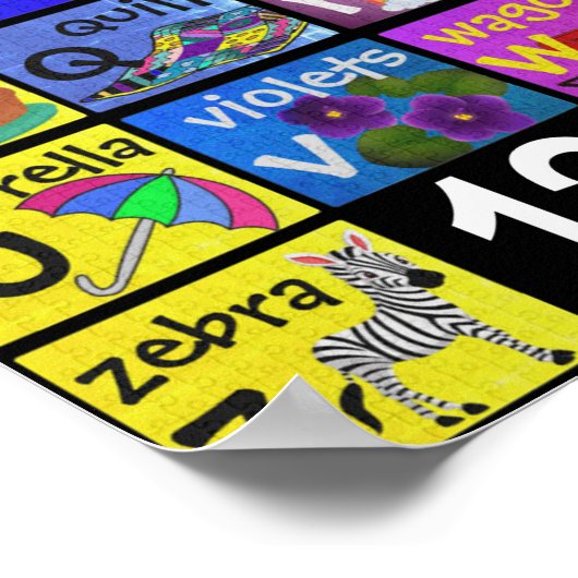 KINDER ABC POSTER (Hoek)