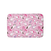 kinder achtergrond eenhoorn badmat (Voorkant)