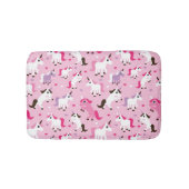 kinder achtergrond eenhoorn badmat (Voorkant)