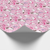 kinder achtergrond eenhoorn cadeaupapier (Hoek)